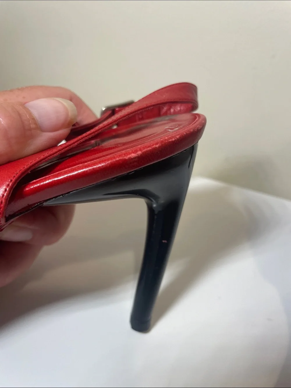 Siordia Couture red leather